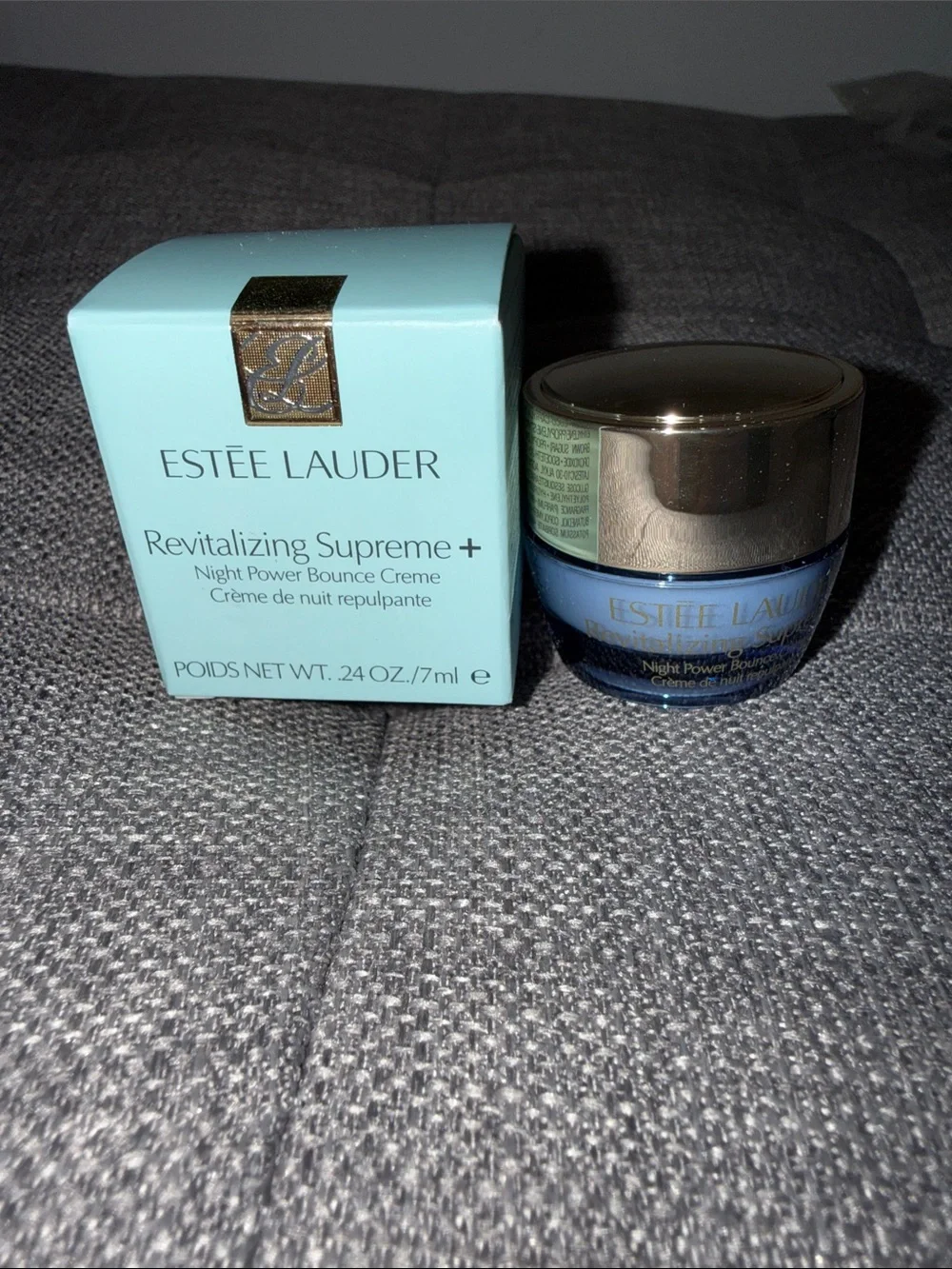 Estée Lauder revitalizing supreme night power bounce cream .24 oz NIB - Picture 2 of 3